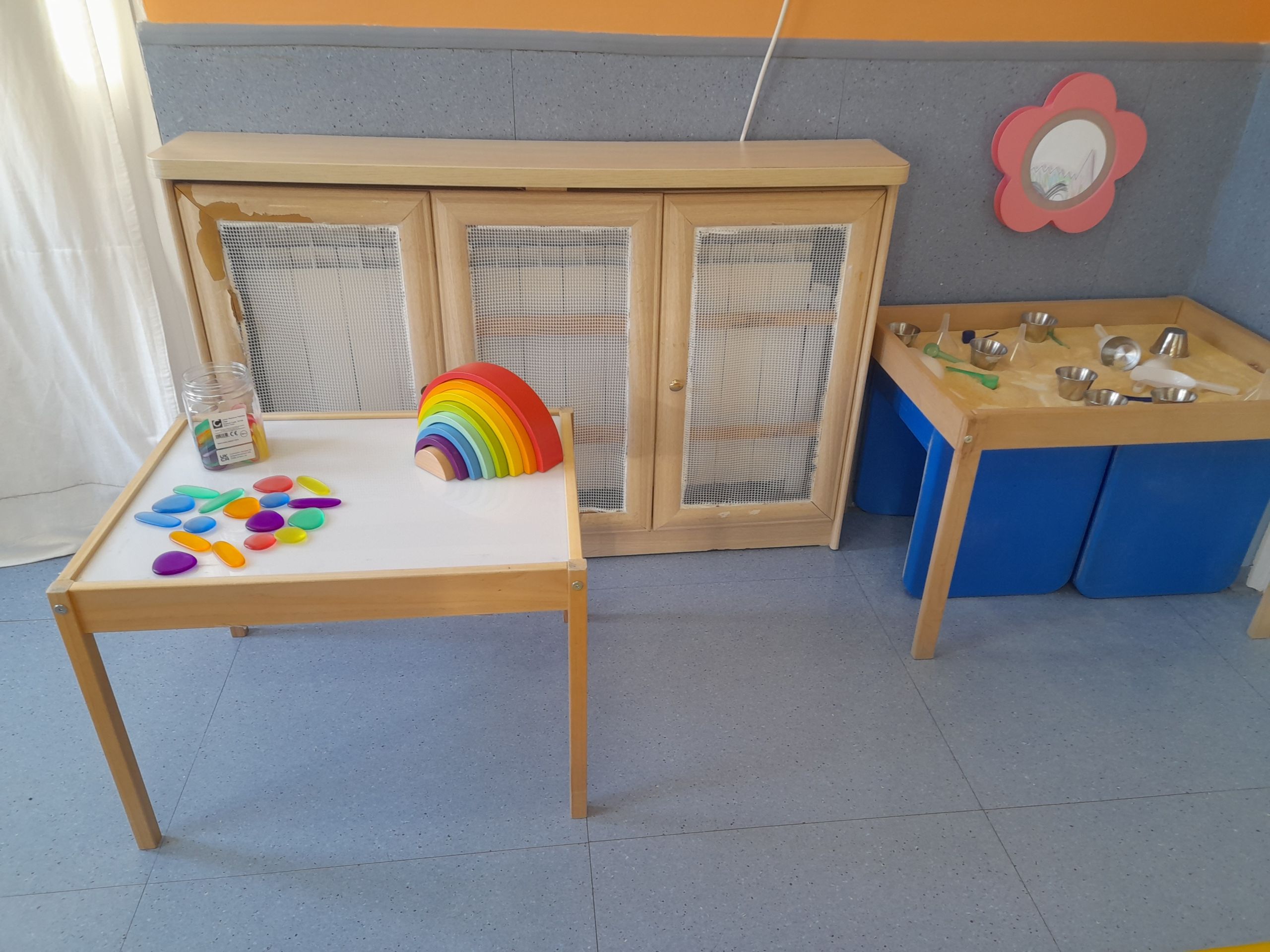 Mesa arcoiris