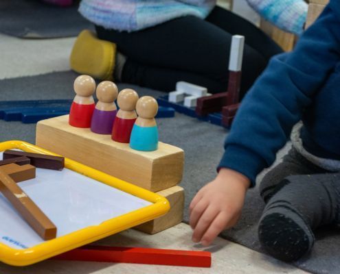 muñecos madera